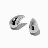 Silver-tone Large Bean 1" Drop Earrings für 3,99€ in Claire's