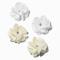 Claire's Club Special Occasion Chiffon Flower Hair Clips - 4 Pack für 3,99€ in Claire's
