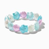 Claire's Club Mermaid Shell Stretch Bracelet für 2,49€ in Claire's