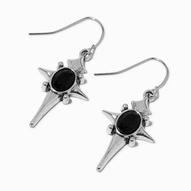 Black Embellished Cross 1" Drop Earrings für 3,99€ in Claire's