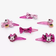 Disney Minnie Mouse Glitter Snap Hair Clips - 6 Pack für 7,99€ in Claire's