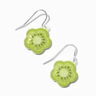 Acrylic Kiwi Flower 0.5" Drop Earrings für 5€ in Claire's