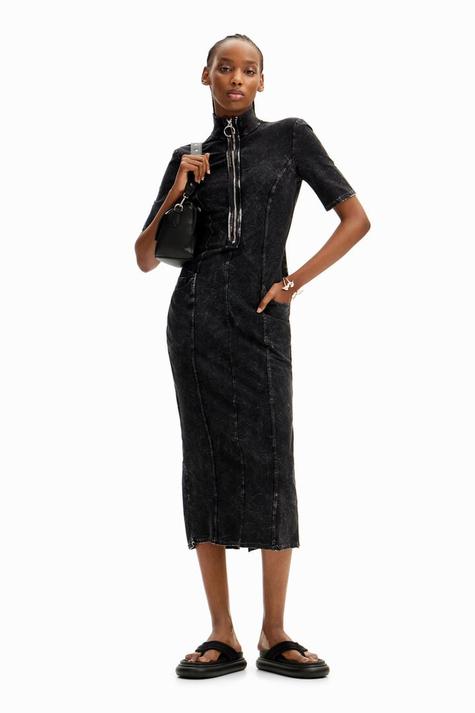 New collection Denim-Midi-Kleid mit Farbverlauf für 139€ in Desigual
