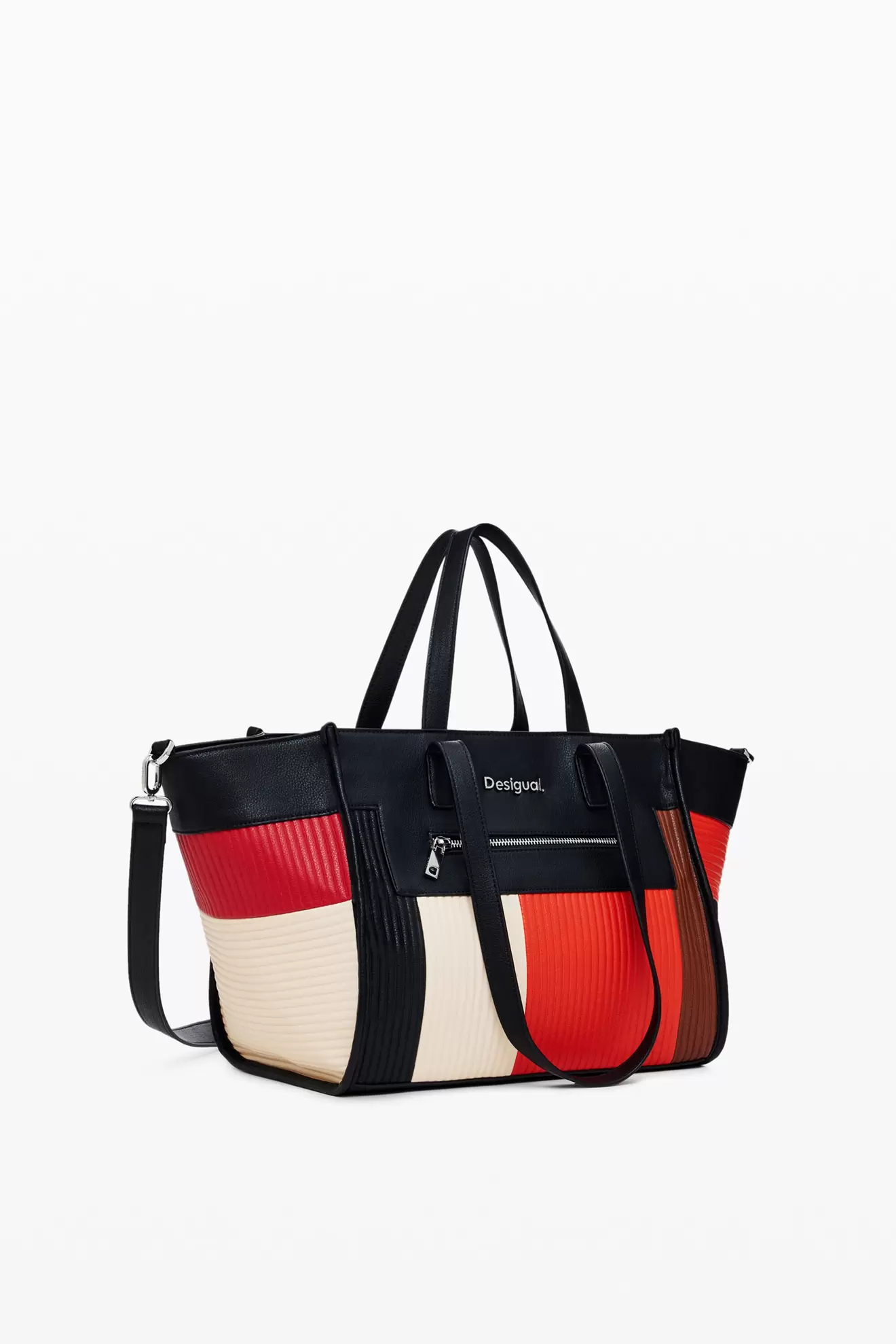 Tasche mit Texturen und Taschen für 69,96€ in Desigual