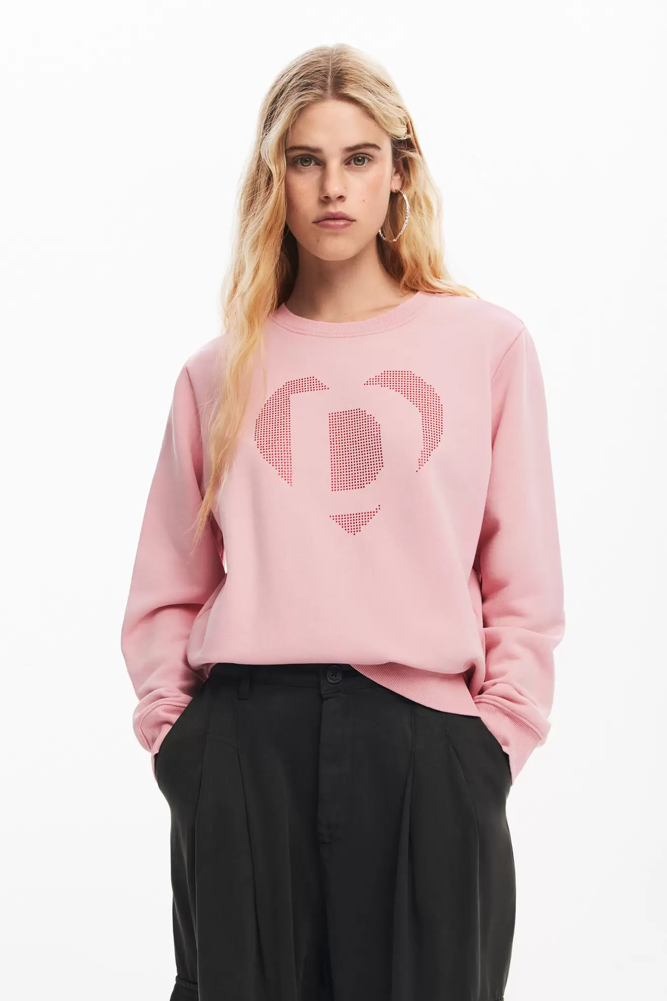 Desigual Herz-Sweatshirt für 48,96€ in Desigual