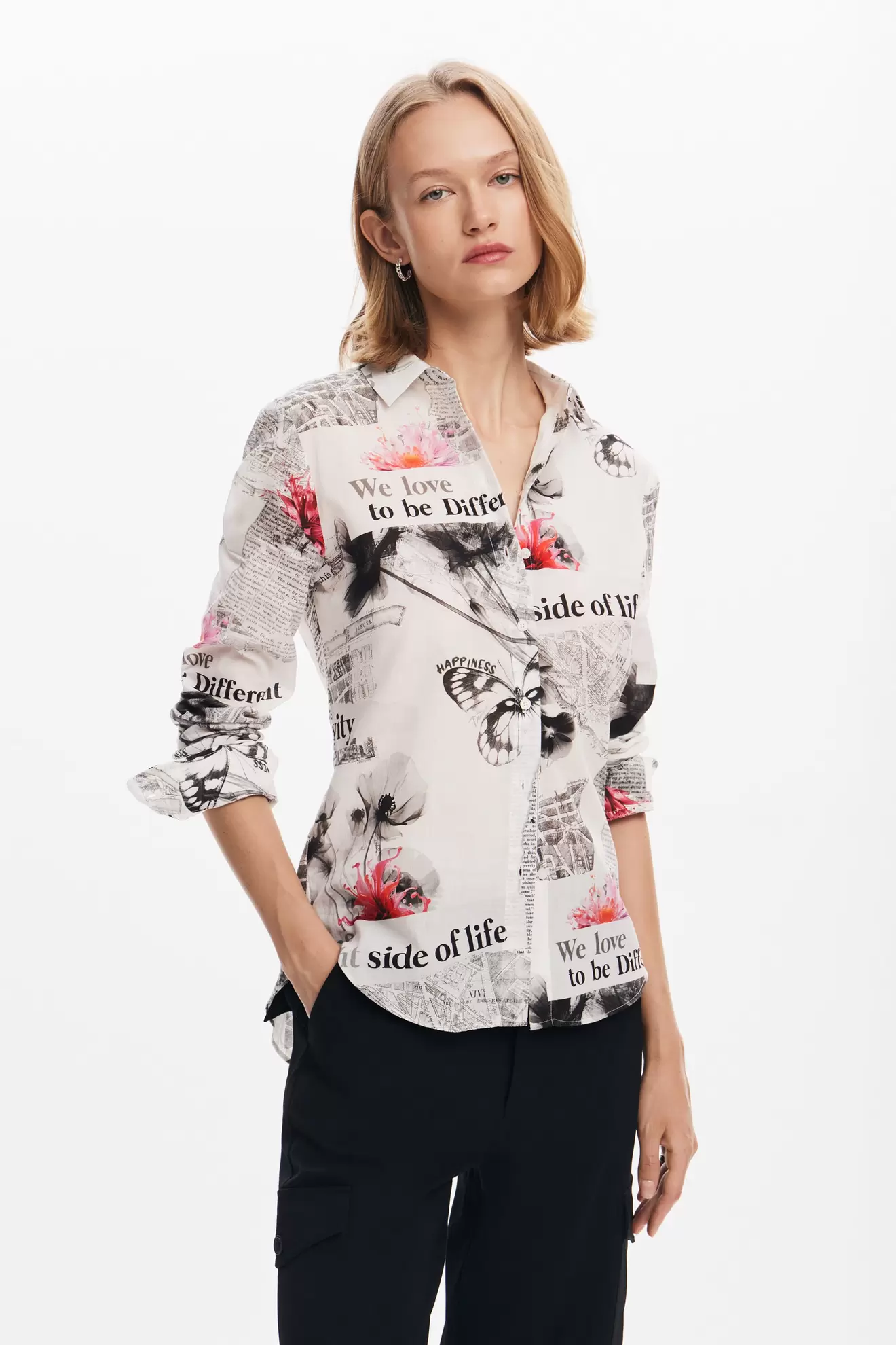 Bluse mit Blumenmuster für 55,96€ in Desigual