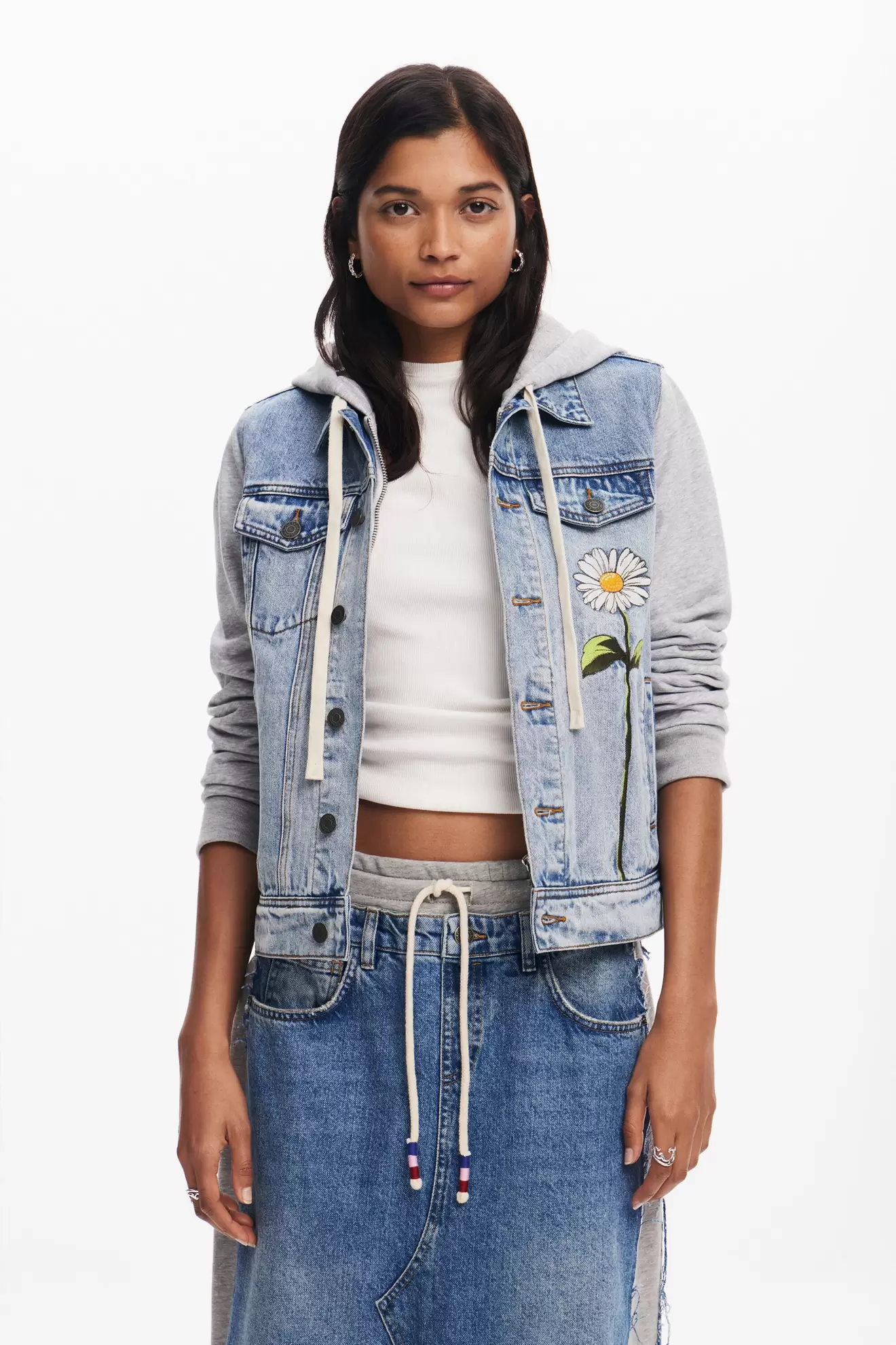 Trucker-Jeansjacke für 83,3€ in Desigual