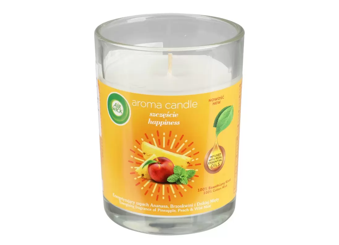 Air Wick XL Duftkerze Happiness220g für 3,99€ in Thomas Philipps