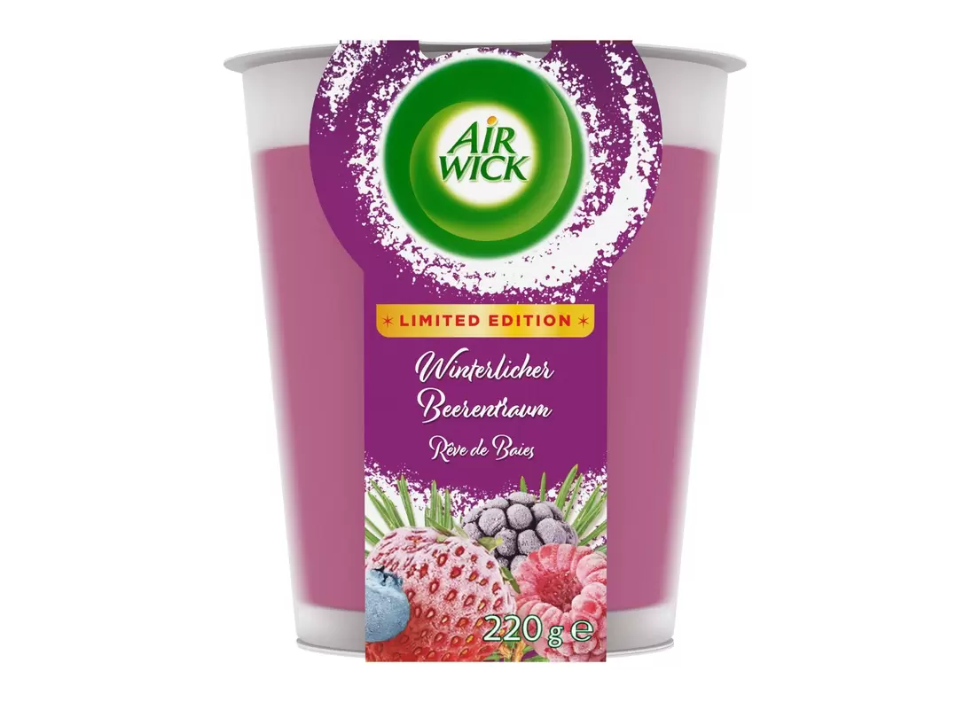 Air Wick XL Duftkerze Winterlicher Beerentraum 220g für 3,99€ in Thomas Philipps