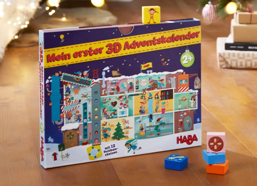 HABA Mein erster 3D-Adventskalender ab 2 Jahre für 12,99€ in Thomas Philipps