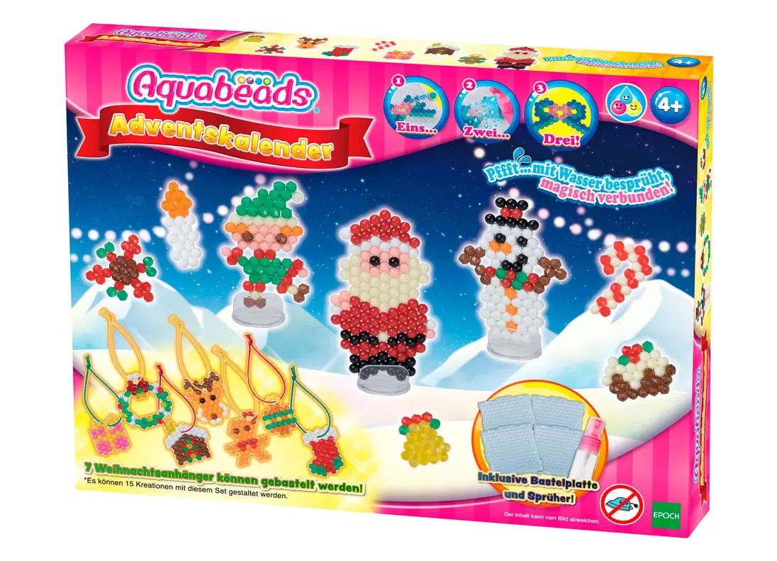 Aquabeads 31579 Adventskalender Christbaum-Anhänger für 9,99€ in Thomas Philipps