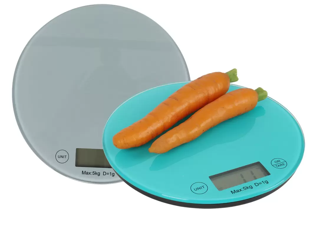 Digitale Küchenwaage Rund 19cm für 7,98€ in Thomas Philipps