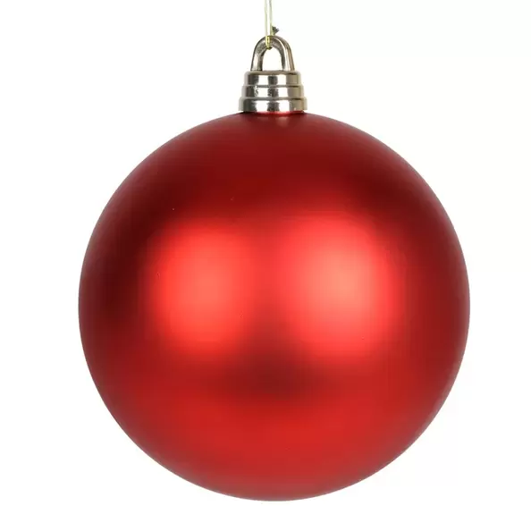 XXL-Weihnachtskugel 30cm Rot matt für 12,99€ in Thomas Philipps