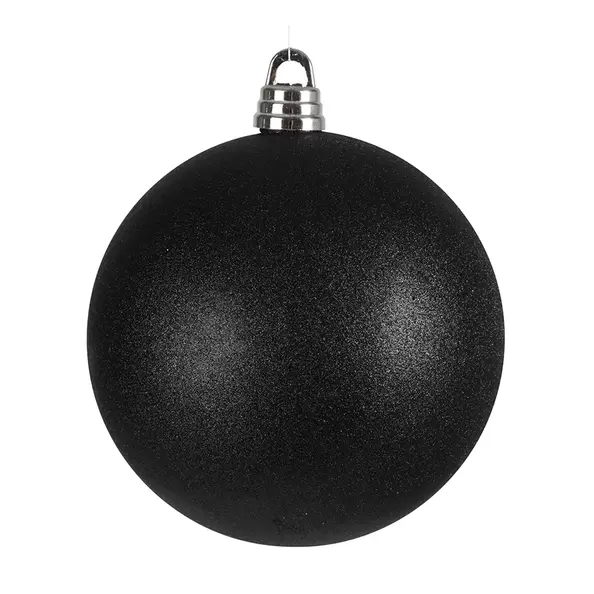 XXL-Weihnachtskugel 30cm Schwarz mit Glitter für 12,99€ in Thomas Philipps