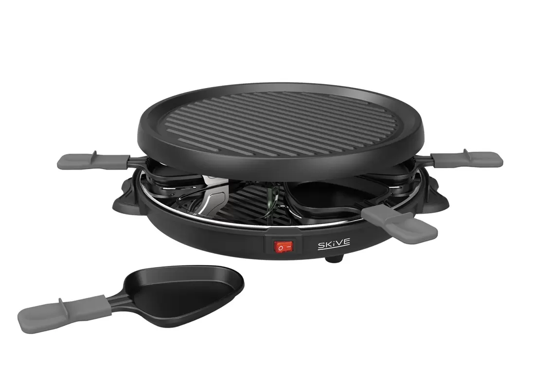 Skive Raclettegrill rund für 6 Personen 800W für 17,99€ in Thomas Philipps