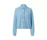 Cardigan mit Kragen, hellblau für 18€ in Tchibo