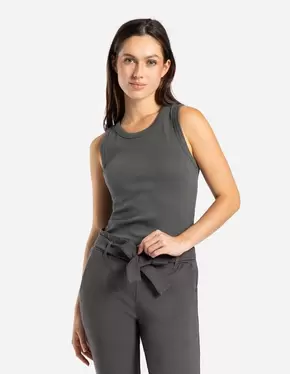 Top - Rippenstruktur für 7,99€ in Takko Fashion