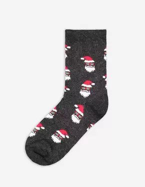 Socken - Christmas - dunkelgrau für 2,99€ in Takko Fashion