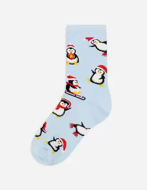 Socken - Christmas - hellblau für 2,99€ in Takko Fashion