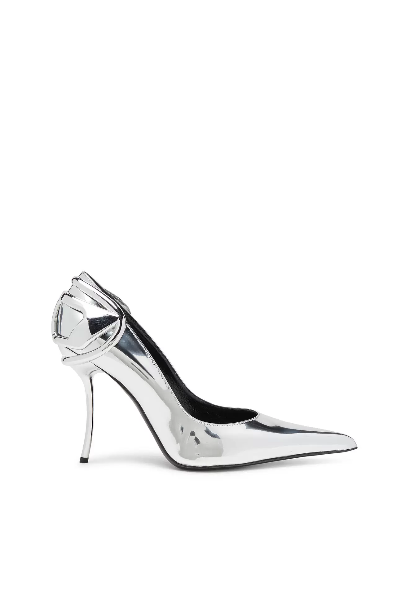 D-Ten&Half-Metallic-Pumps mit geschwungenem Absatz für 695€ in Diesel