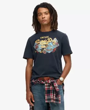 Tokyo T-Shirt mit Grafik für 39,99€ in Superdry