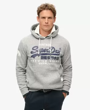 Vintage Logo Hoodie aus Bio-Baumwolle für 89,99€ in Superdry