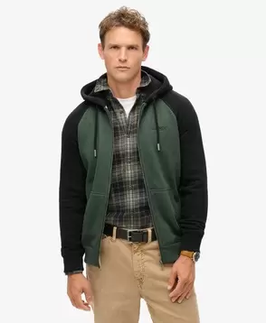 Essential Baseball Kapuzenjacke für 79,99€ in Superdry