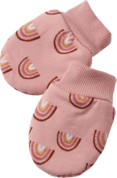 Handschuhe Pro Climate mit Regenbogen-Muster, rosa für 2,95€ in dm