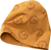 Mütze mit Löwen-Muster, gelb, Gr. 48/49 für 4,9€ in dm