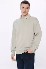 Poloshirt -Sweatshirt für 25,89€ in Springfield