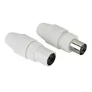 Koax-Set, Stecker/Kupplung, klemmbar (00205212) für 4,29€ in expert Octomedia