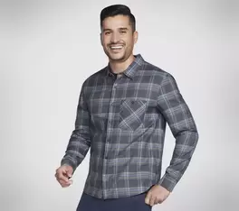 GO DRI Ridgetop Button Down Shirt für 19,99€ in Skechers