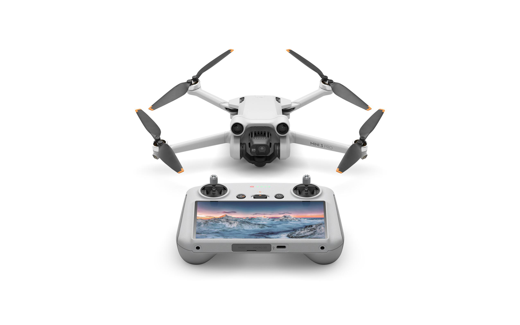 DJI Mini 3 Pro (DJI RC) Drohne, Weiß/Schwarz für 999€ in Saturn