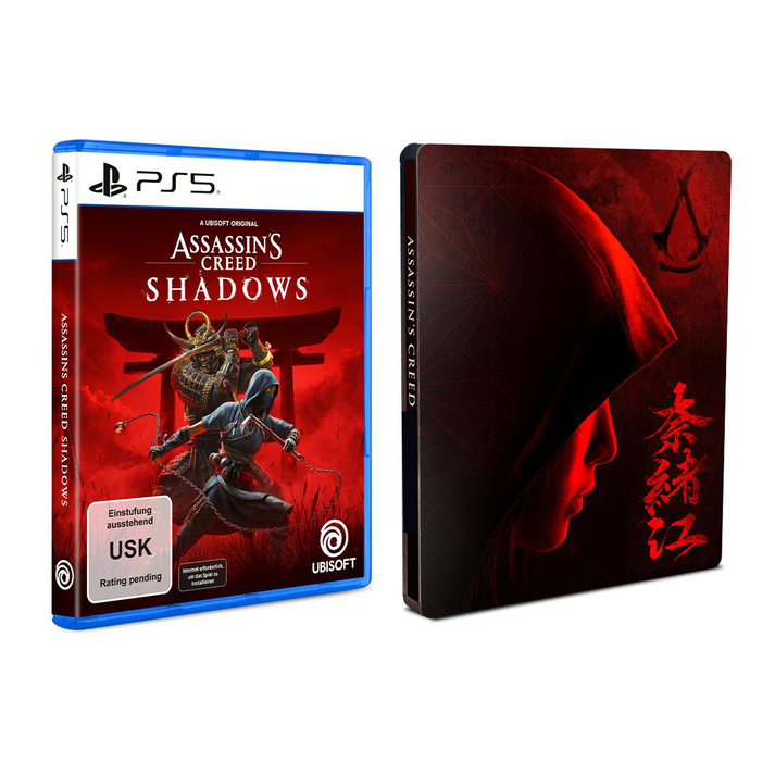Assassin’s Creed Shadows - Standard Edition + exklusives SteelBook - [PlayStation 5] für 79,99€ in Saturn