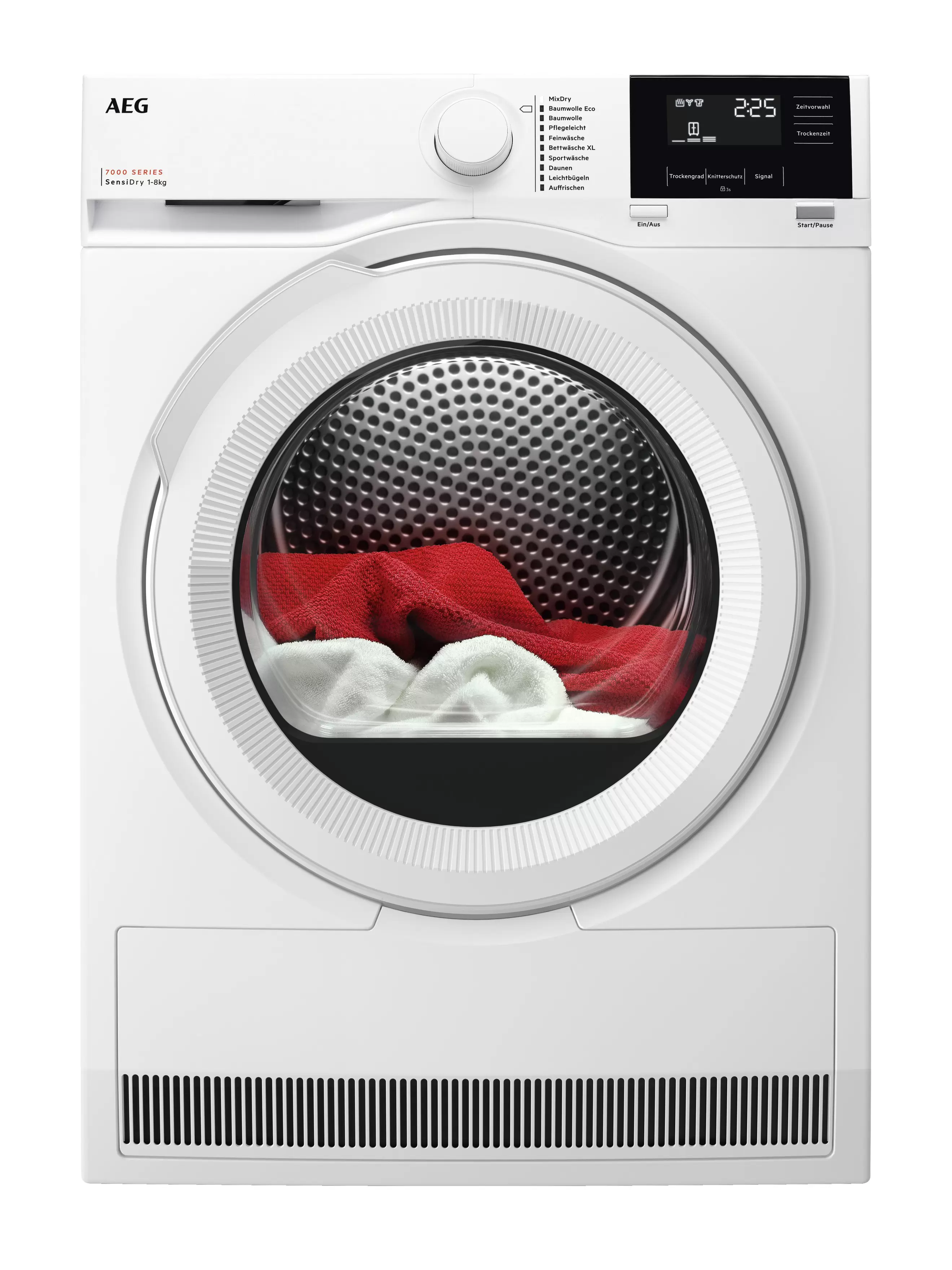 AEG TR7T60580 Wärmepumpentrockner Serie 7000 SensiDry® mit Wärmepumpentechnologie (8 kg, A++, Weiß / Weiß / Weiß) für 499€ in Saturn