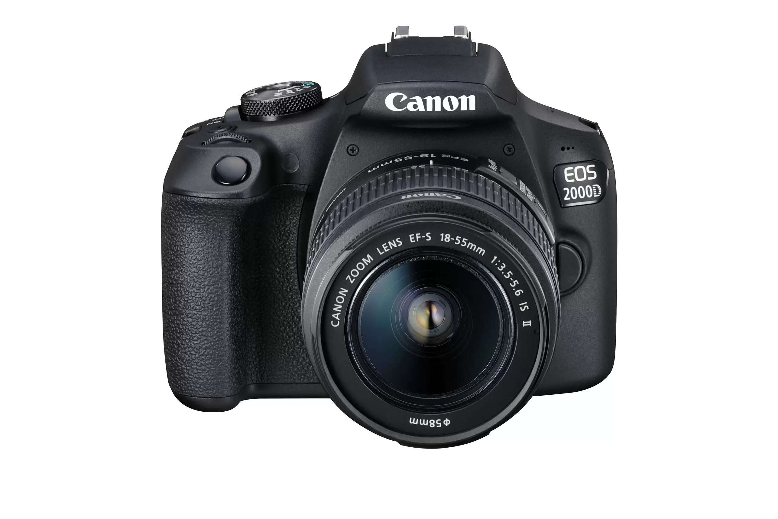 CANON EOS 2000D Kit Spiegelreflexkamera, 24,1 Megapixel, 18-55 mm Objektiv (EF-S, IS II), WLAN, Schwarz für 469€ in Saturn