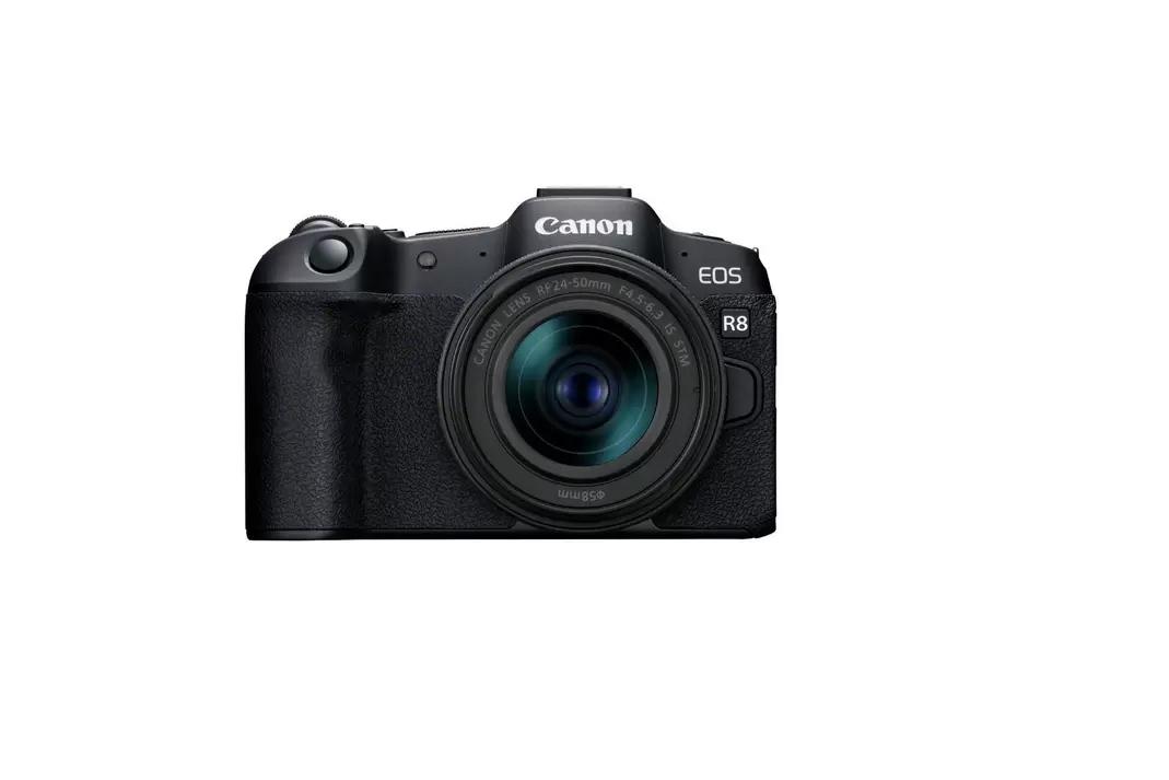 CANON EOS R8 Kit Spiegellose Systemkameras mit Objektiv 24-50 mm, 7,5 cm Display, WLAN für 1749€ in Saturn