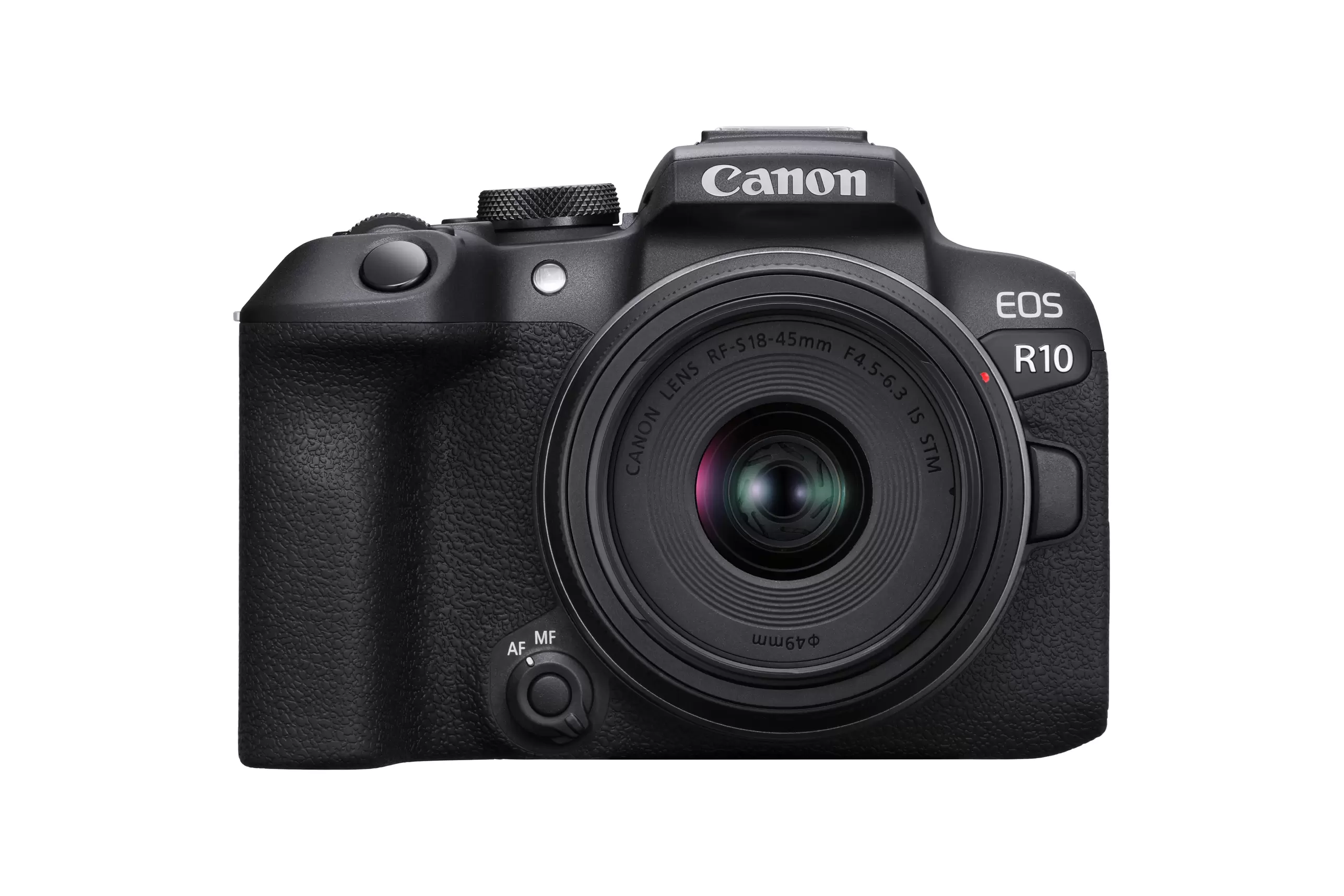 CANON EOS R10 Kit + RF-S 18-45mm STM Systemkamera mit Objektiv 18 - 45 mm, 7,5 cm Display Touchscreen, WLAN für 799€ in Saturn