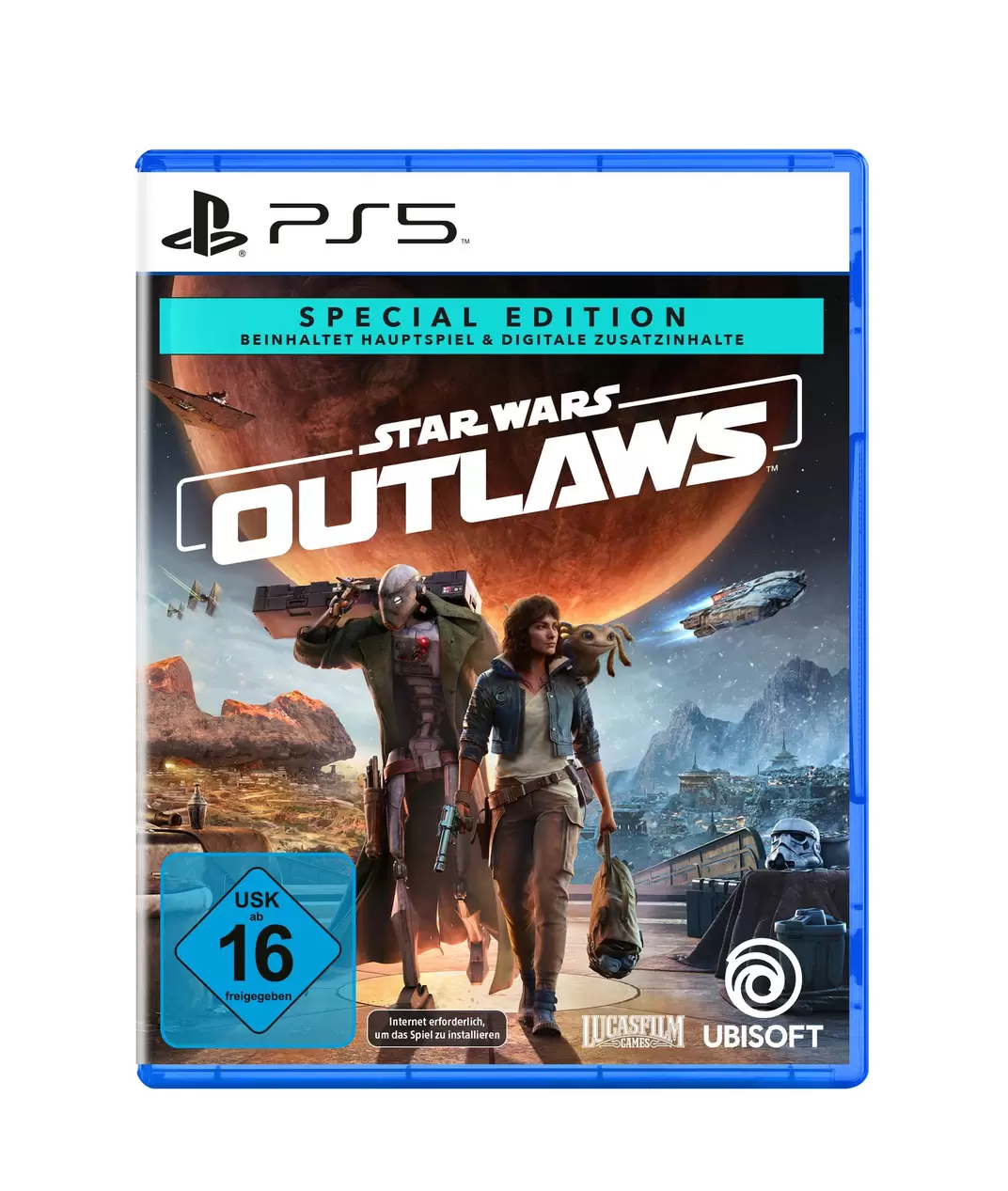 Star Wars Outlaws - Special Edition (exklusiv bei MediaMarkt und Saturn) - [PlayStation 5] für 79,99€ in Saturn