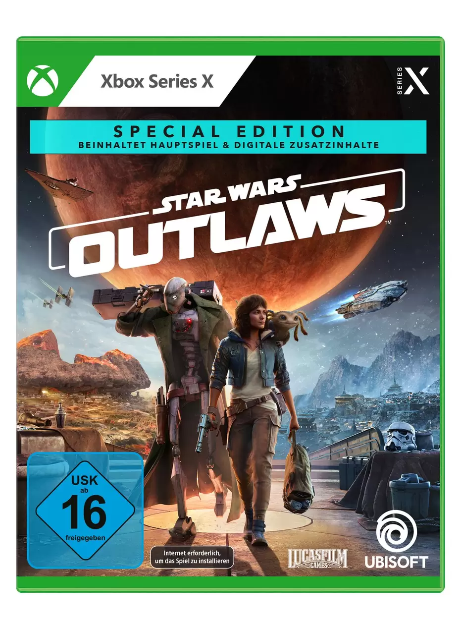 Star Wars Outlaws - Special Edition (exklusiv bei MediaMarkt und Saturn) - [Xbox Series X] für 79,99€ in Saturn