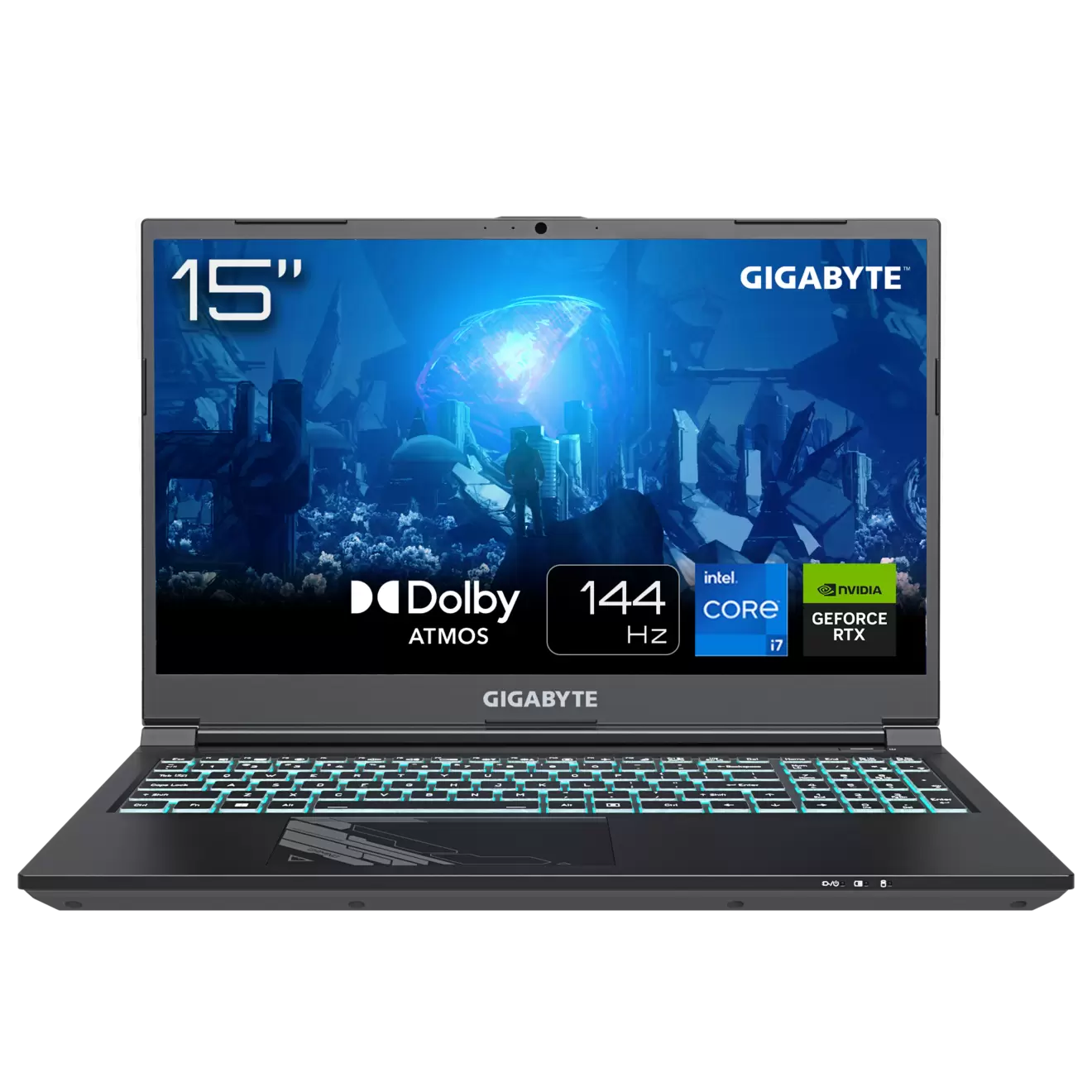 GIGABYTE G5, Gaming Notebook, mit 15,6 Zoll Display, Intel® Core™ i7,i7 -13620H Prozessor, 16 GB RAM, 1 TB SSD, NVIDIA GeForce RTX™ 4050, Schwarz, Windows 11 (64 Bit) für 799€ in Saturn