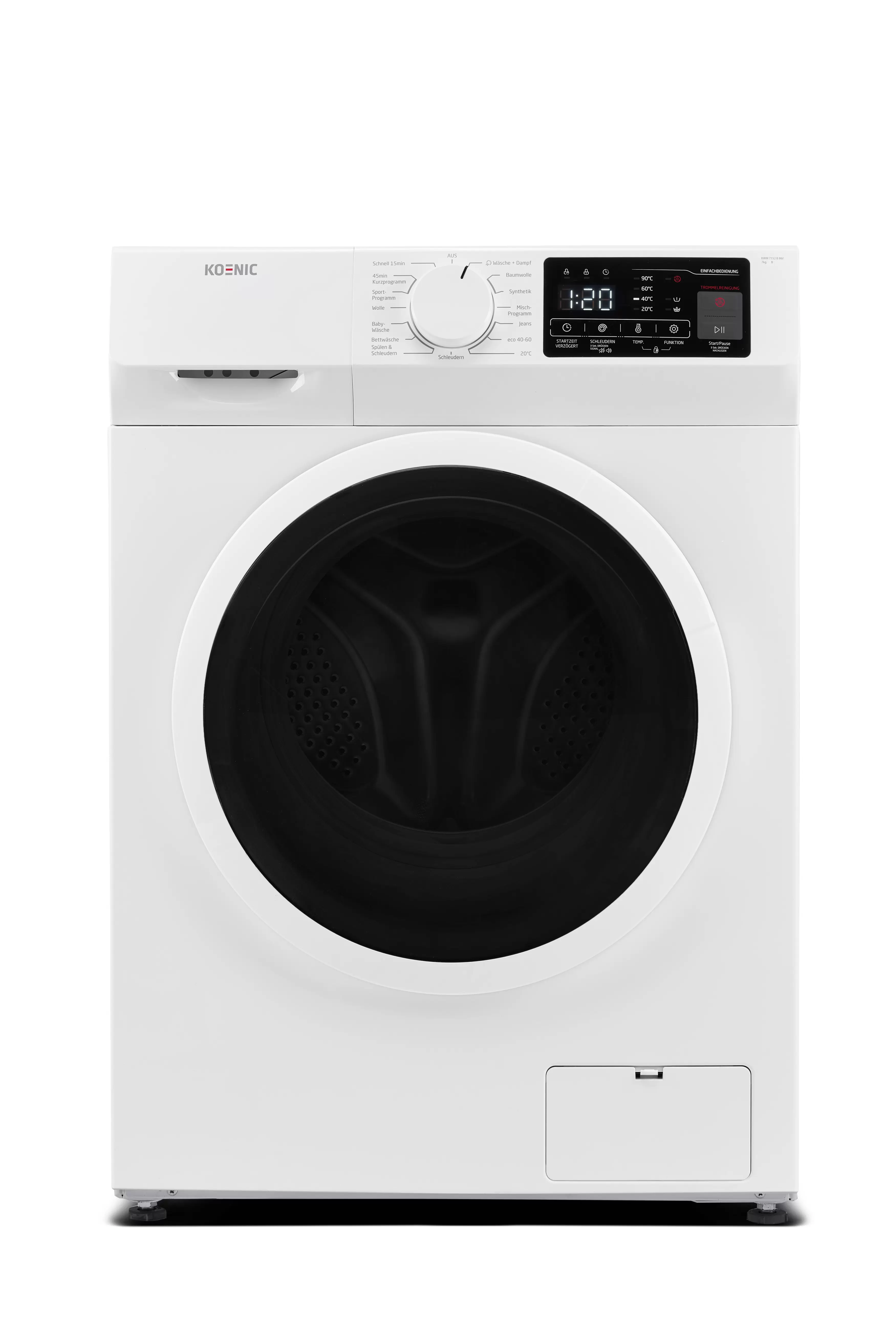 KOENIC KWM 7152 A Waschmaschine (7 kg, 1350 U/Min., A) für 333€ in Saturn