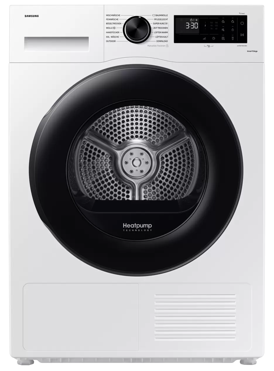 SAMSUNG DV91CGC0A0AEEG Wärmepumpentrockner (9 kg, A++, Weiß) für 569,99€ in Saturn