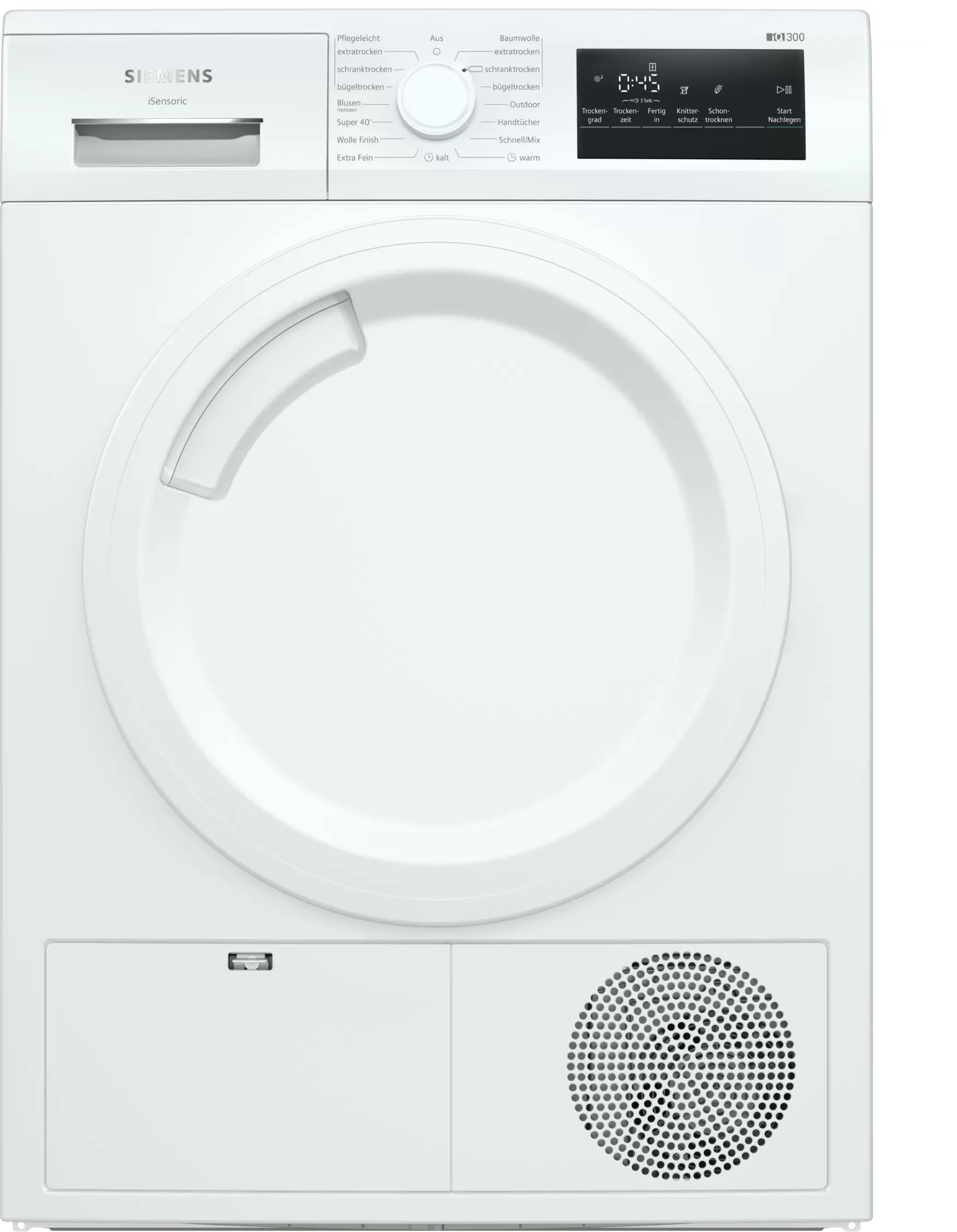 SIEMENS WT43HV03 Wärmepumpentrockner iQ300 (7 kg, A++, Weiß) für 489,99€ in Saturn