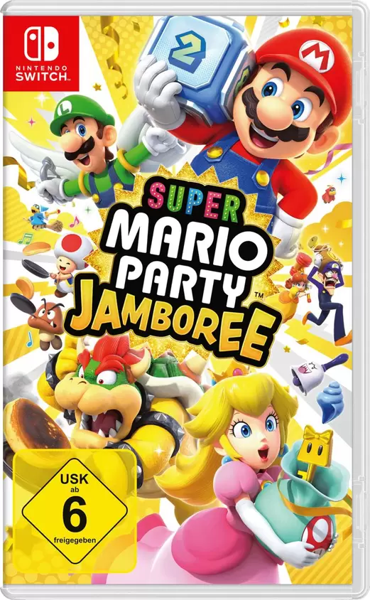 Super Mario Party Jamboree (inkl. 7 Tage NSO Mitgliedschaft)  - [Nintendo Switch] für 59,99€ in Saturn