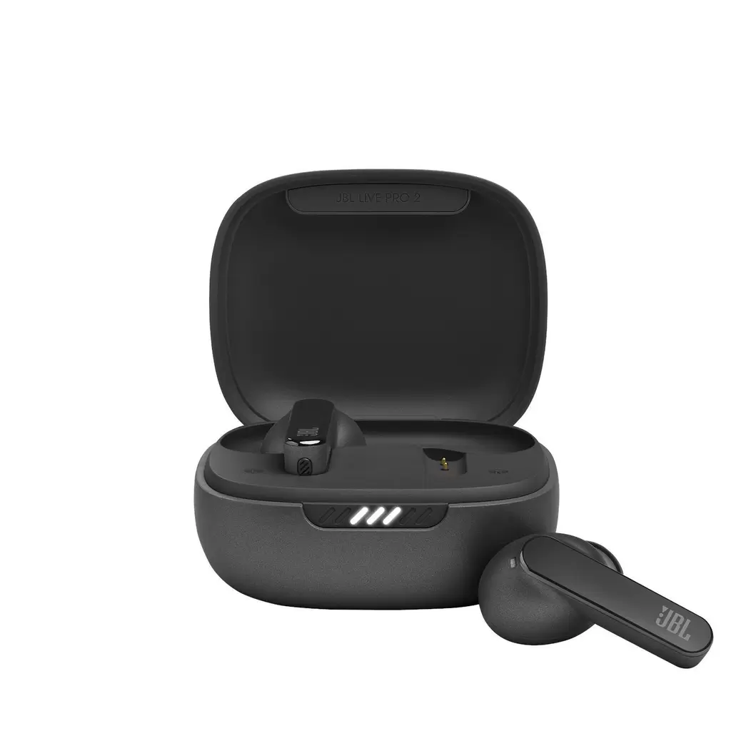 JBL Live Pro 2 True Wireless, iOS & Android kompatibel, echtes adaptives Noise-Cancelling mit Smart Ambient, In-ear Kopfhörer Bluetooth Black für 99,99€ in Saturn