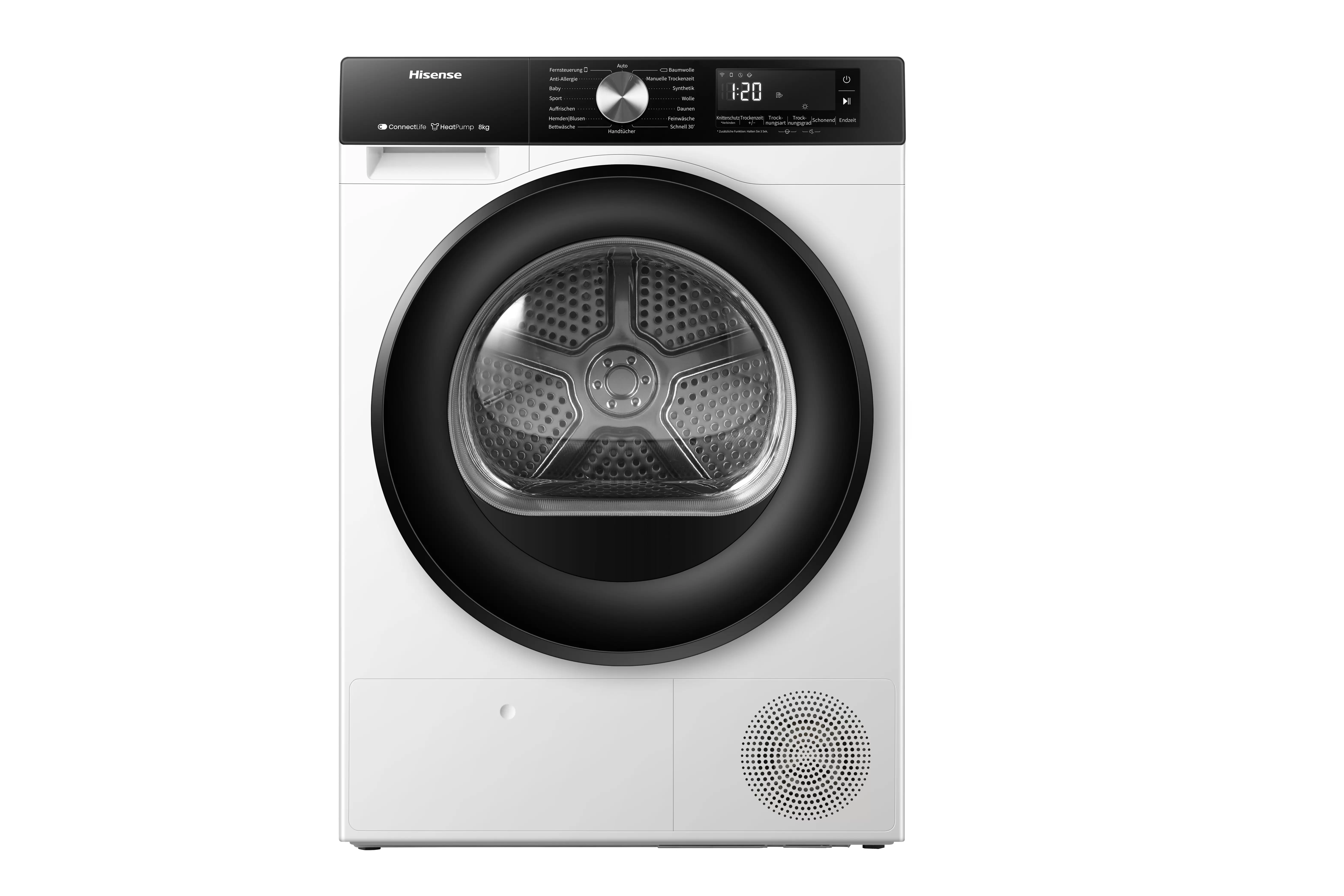 HISENSE DH3S802BW3 Wärmepumpentrockner (8 kg, A+++, weiß) für 399€ in Saturn