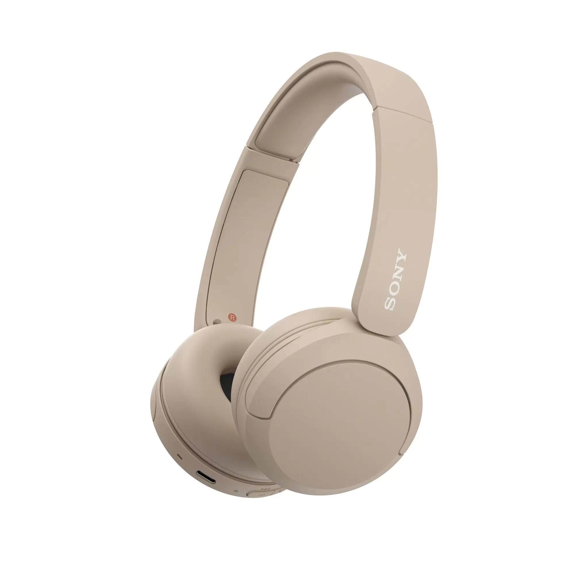 SONY WH-CH520, On-ear Kopfhörer Bluetooth Beige für 34,99€ in Saturn