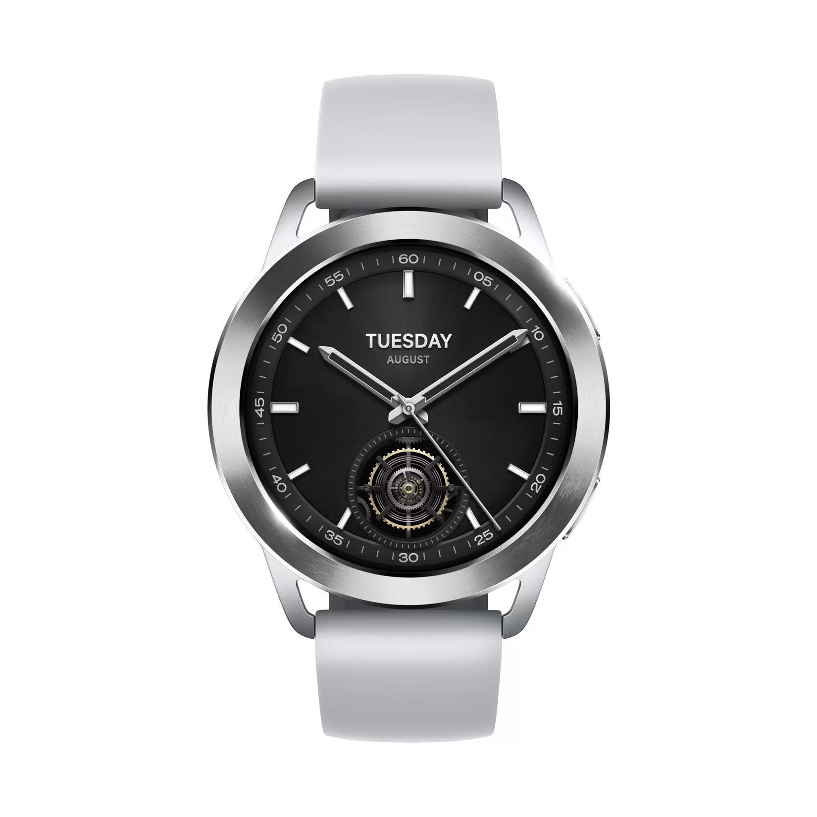 XIAOMI Watch S3 Smartwatch Edelstahl Fluorkautschuk, 22 mm, Silver für 109€ in Saturn