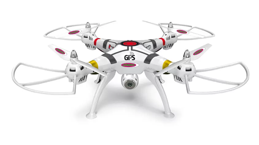 JAMARA Payload GPS Altitude HD Wifi FPV Quadrocopter, Weiß für 111€ in Saturn